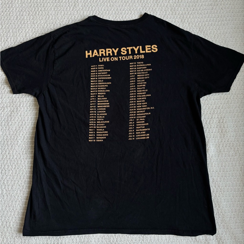 Harry Styles Live On Tour Shirt 2018 - Picture 3 of 5